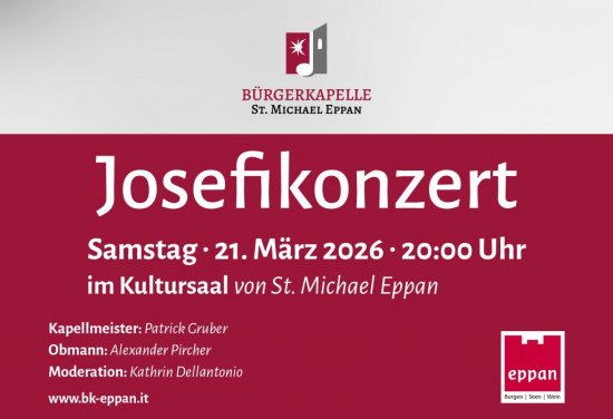 Josefikonzert 2026